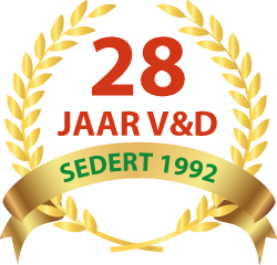 28 jaar V&D Dakwerken sedert 1992 - 2020 v&d dakwerken 25 jaar sedert 1995
