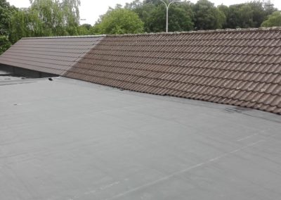 Dakwerken Plattedaken EPDM Rubber in Vlanderen