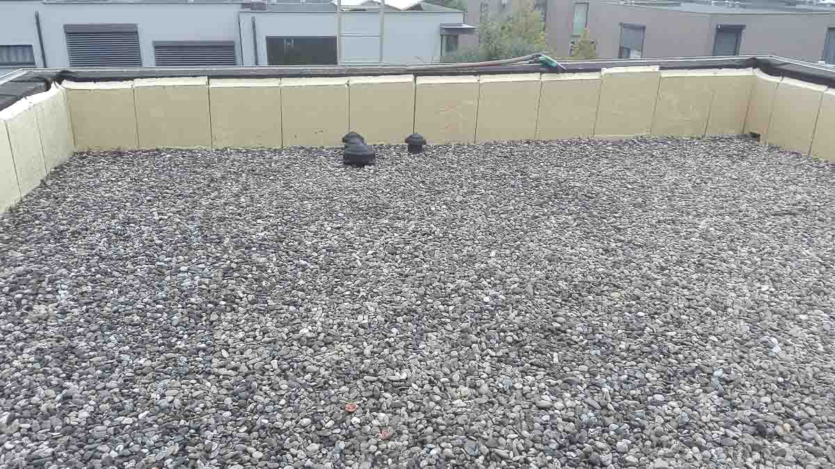 EPDM Rubber op Platte daken