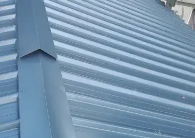 Panneaux de toit isolants en bleu