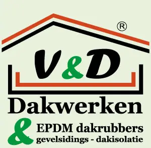 V&D Dakwerken logo entreprise de couverture Anvers