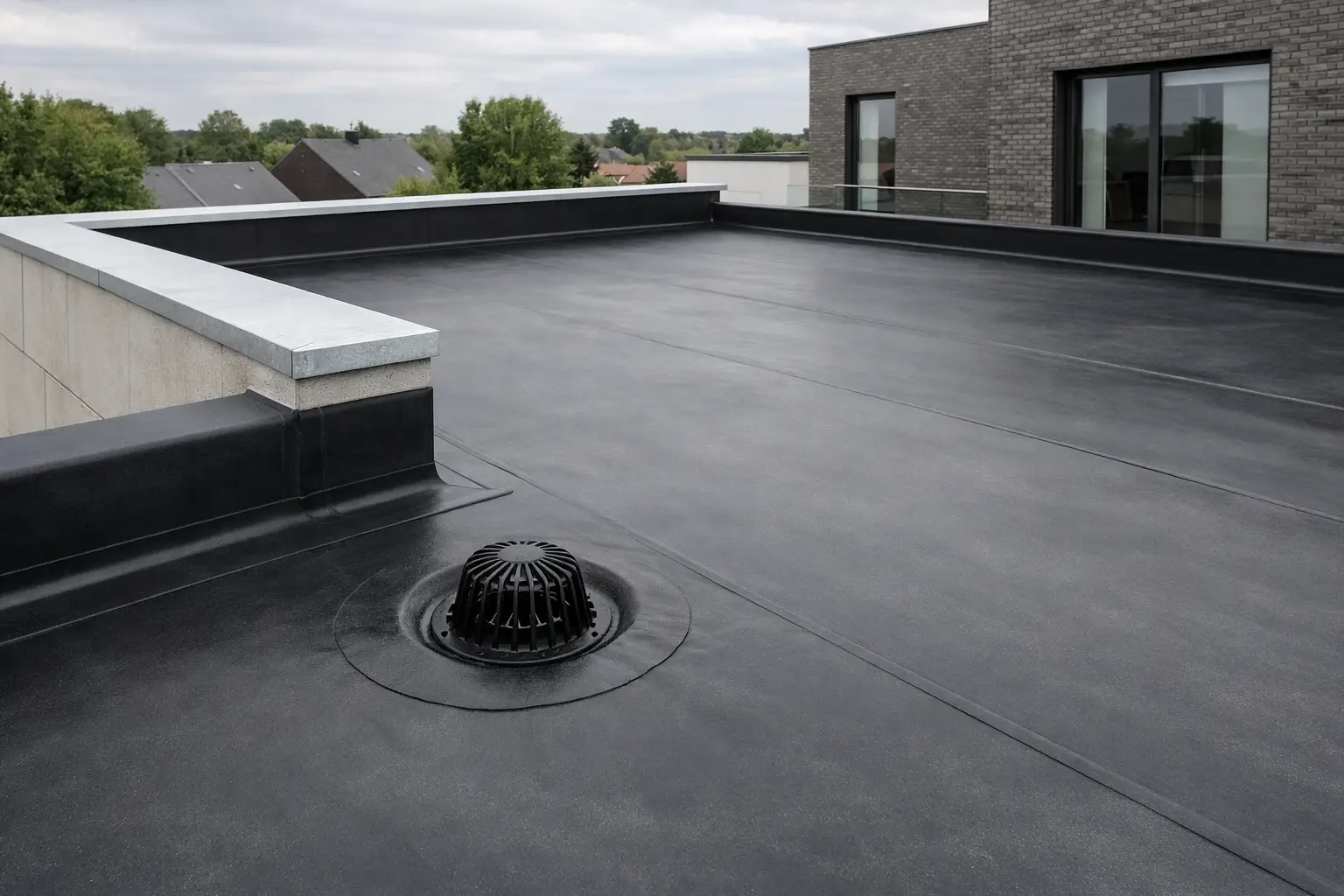 EPDM dakbedekking
