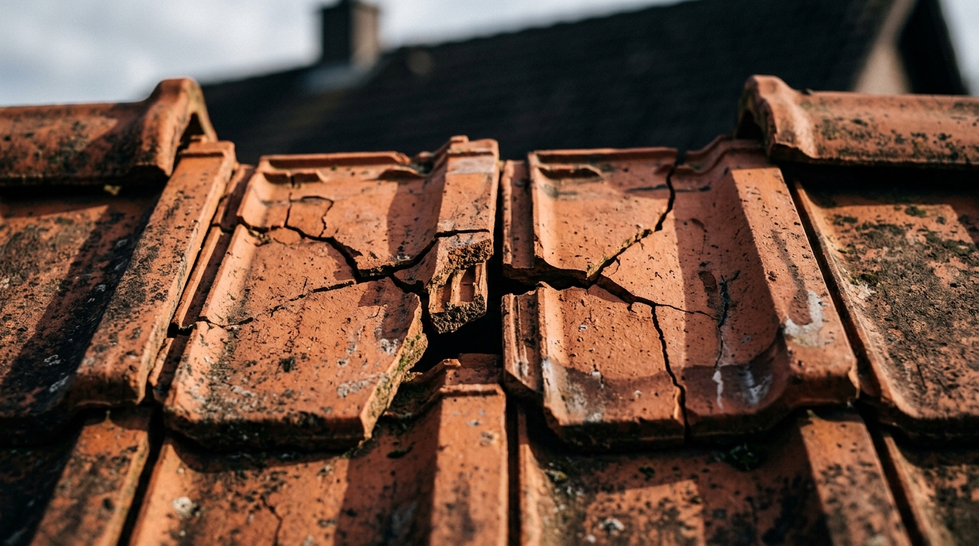 Réparation urgente de toiture, illustration V&D DAKWERKEN 01