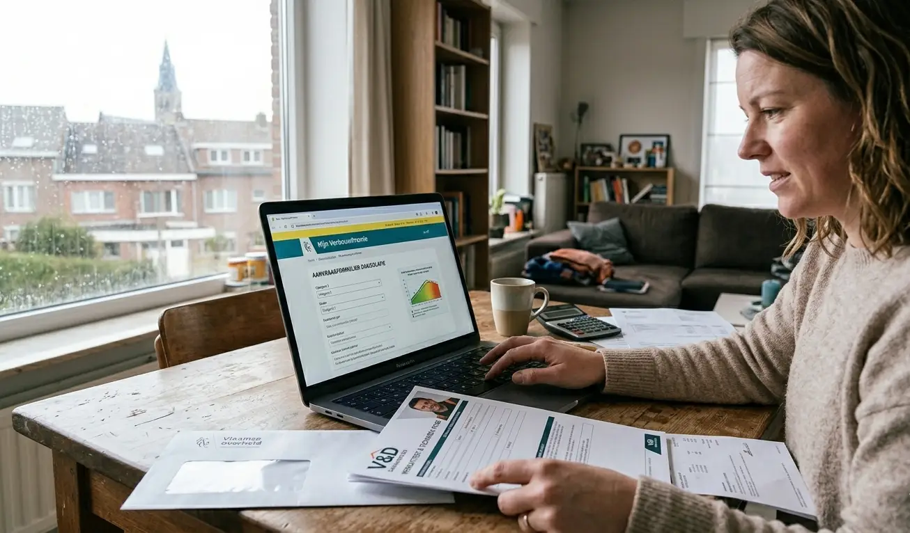Dakisolatiepremie 2026 in Vlaanderen